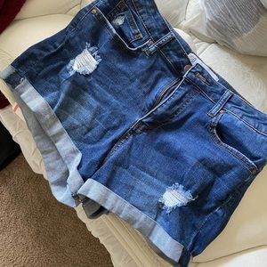 Never worn Jean shorts